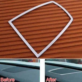 

Stainless Steel Dashboard Centre Console Speaker Cover Frame Moulding Trim Decoration For 7 Series F01 F02 2010-2015
