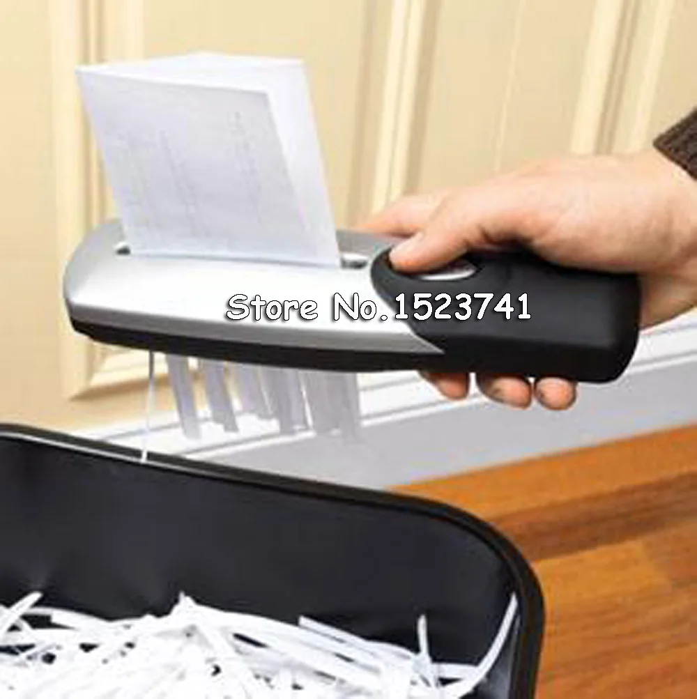 

Creative Handheld USB Powered Paper Trimmer Shredders Papierversnipperaar For Crush Office Mini Document Trituradora Papel