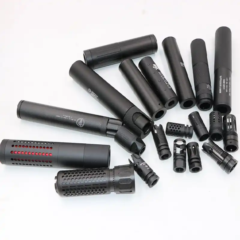 Adjustable Silencer Muffler for M4 & Glock General refittings Front