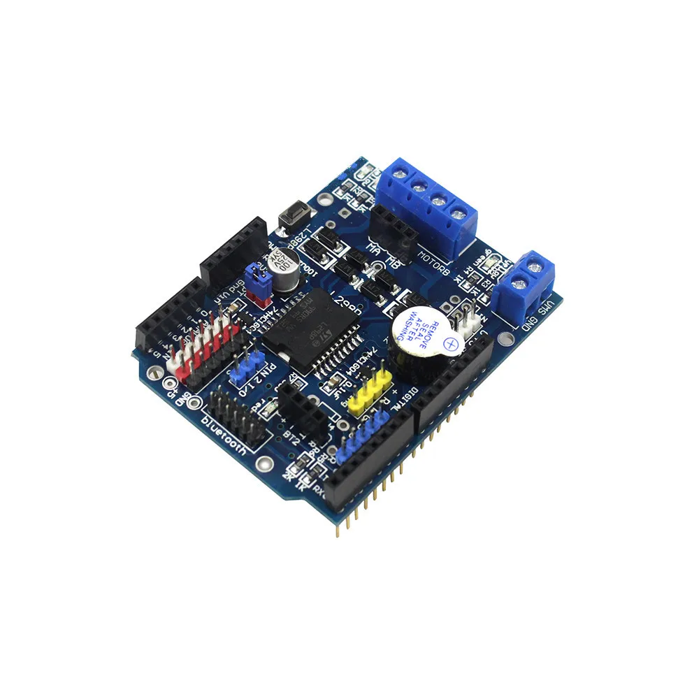 

Smart Electronics L298P Motor Shield Motor Drive for arduino Diy Kit