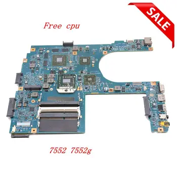 

NOKOTION Laptop Motherboard For Acer Aspire 7552 7552G Mainboard HD5650 MB.PZT01.002 MBPZT01002 48.4JN01.01M free cpu Works