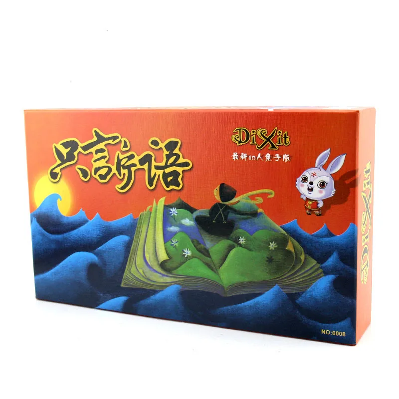 

DIXIT Board Game Family Game New EDITION sealed in box - English words cards For 10 player Family Game
