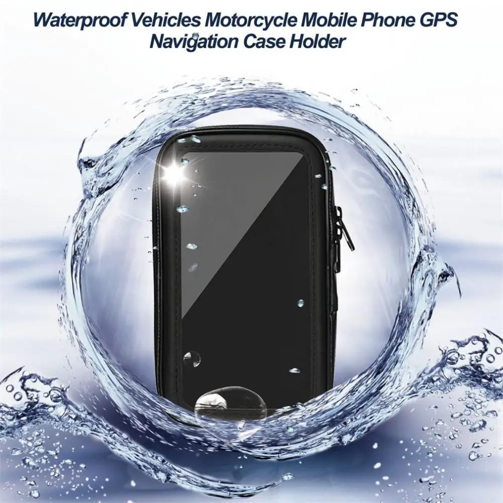 Perfect Bicycle Mobile Phone Holder Universal Portable Waterproof Outdoor Phone GPS Navigation Bracket For M365 Electric Scooter Bike 1