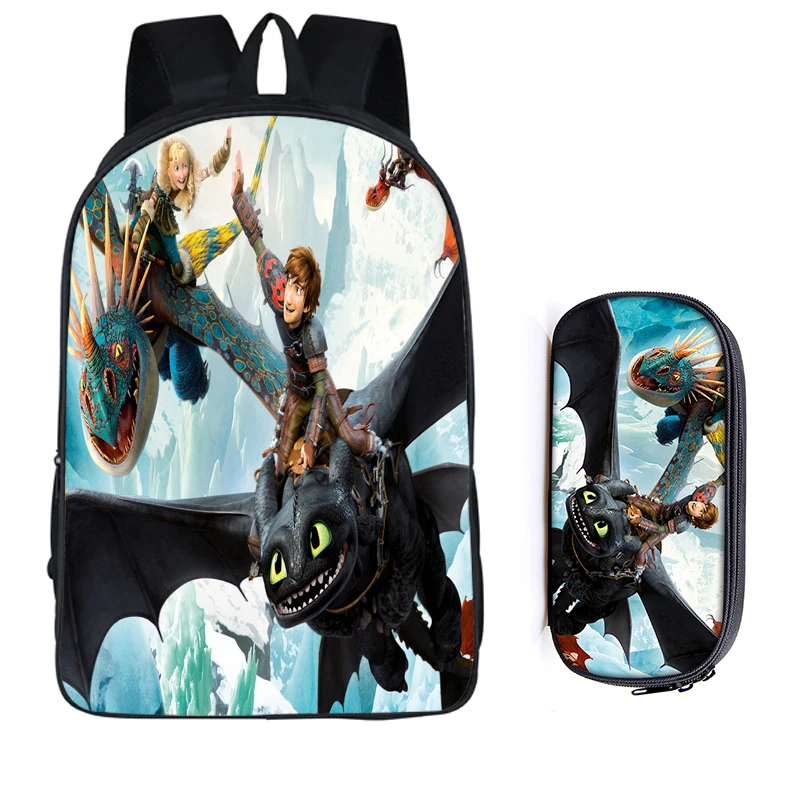 

16 Inch Kids Backpack Dragon Children School Bags For Boys Orthopedic Child Boy BookBag Knapsack Mochila