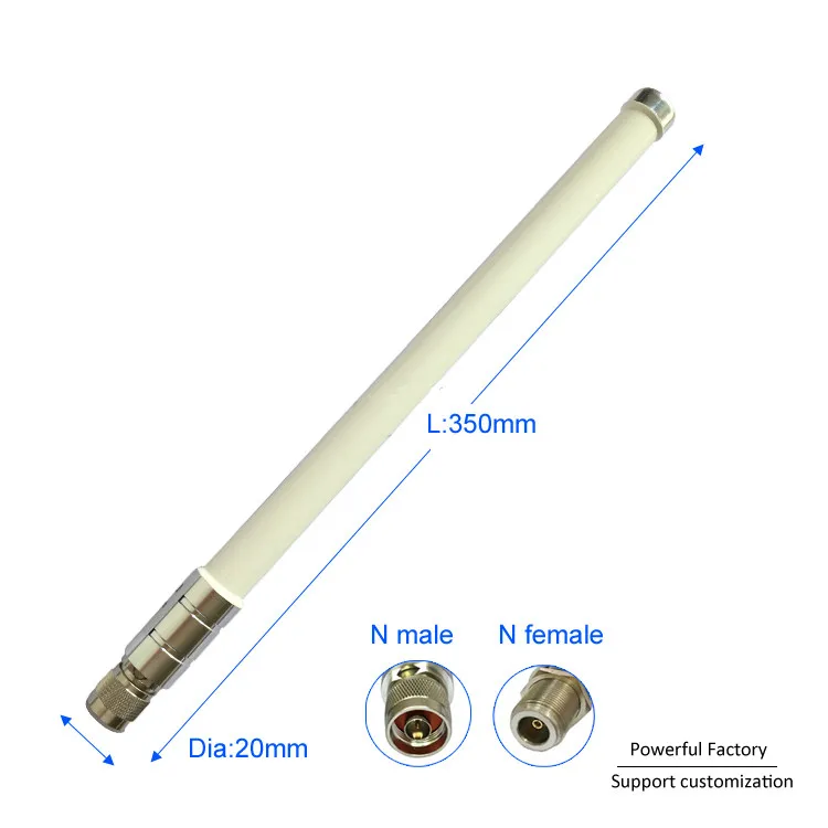 Наружная Wi Fi стандартная антенна N Male Omni Dual Band 2 4G 5 8G FPR 1 шт.|Антенны для связи| |