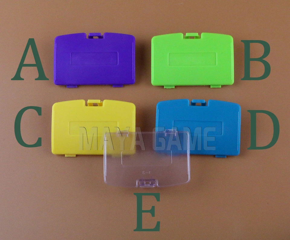 OCGAME 30 шт./лот Новый чехол для аккумулятора Gameboy цветная крышка GBC Запасная часть|case