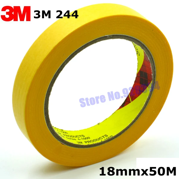 3M™ 244 Performance Masking Tape with Preparation Set Painting Cars Furniture 