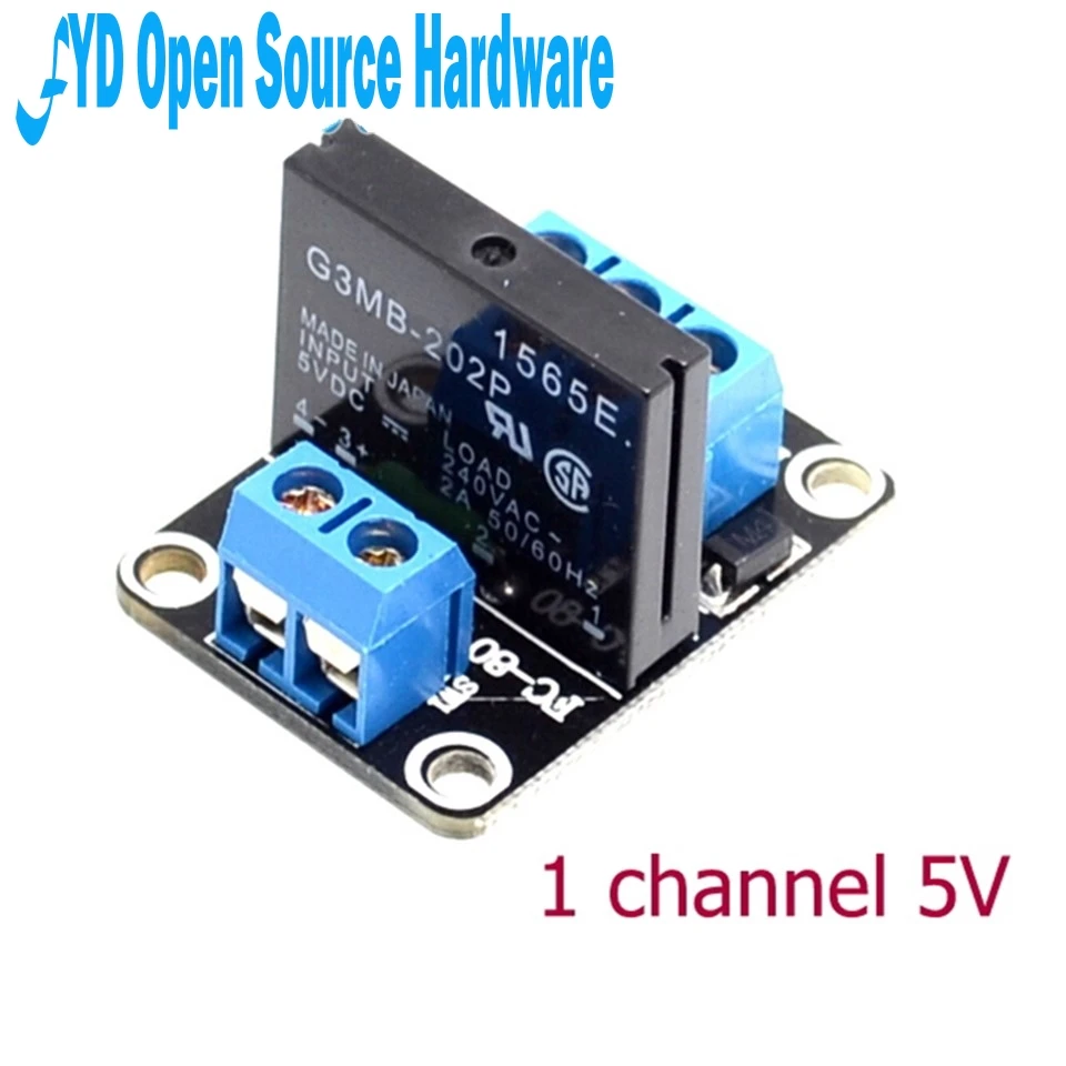 Usb кабель 1 шт 1/2/4/8 канала твердотельные реле G3MB 202P DC AC PCB SSR In 5 вольт постоянного