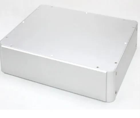 

WA93 All aluminum amplifier chassis / Preamplifier case / AMP Enclosure /DIY box (433 *80*366mm)