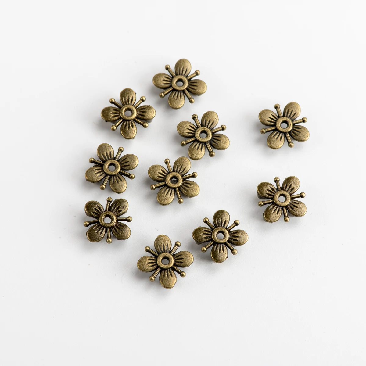 

Flower Connector Beads & Jewelry Making DIY Jewelry Making Findings Handicraft Accessories For Jewelries Needlework #JZ121