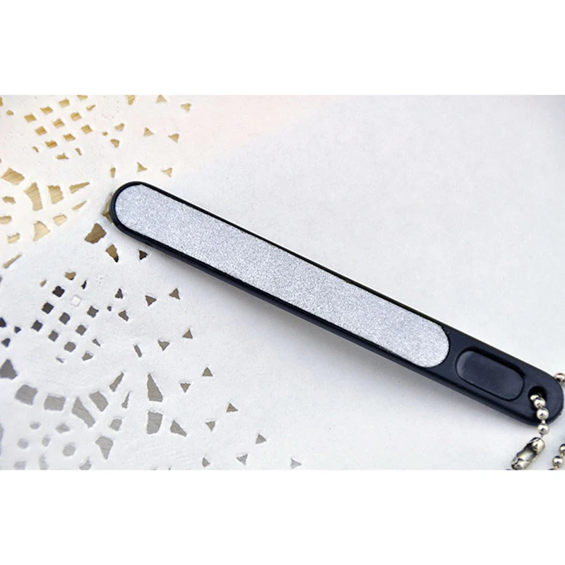 Buy 10Pcs Nail Files One Side With Plastic Handle Nail