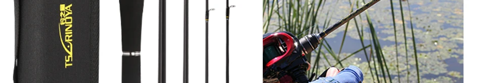 Tsurinoya партнер 4 сек Baitcasting Удочка 1,89 м 2 советы UL/L 2-7 г/4-10lb углеродная Приманка литья Катушка Pesca Olta Canne Peche