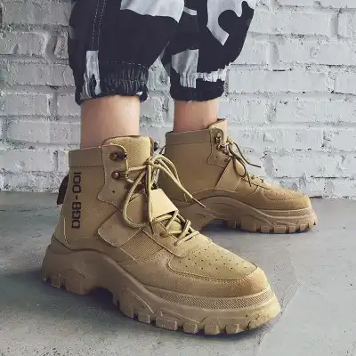 retro hiking boots mens