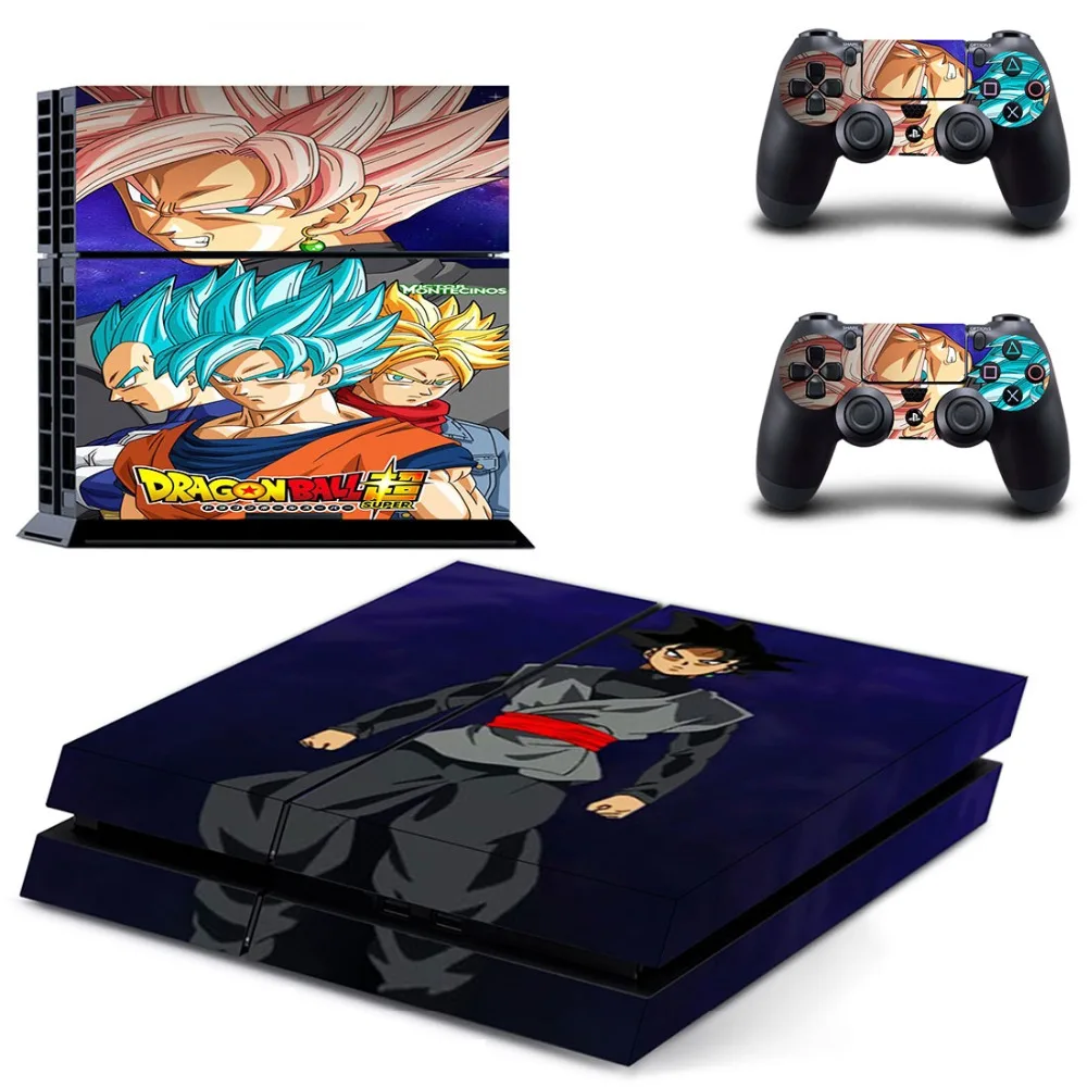 Аниме Dragon Ball one piece Наруто One Punch Man PS4 Кожа Наклейка виниловая для Playstation 4 консоли и контроллеров PS4 кожа