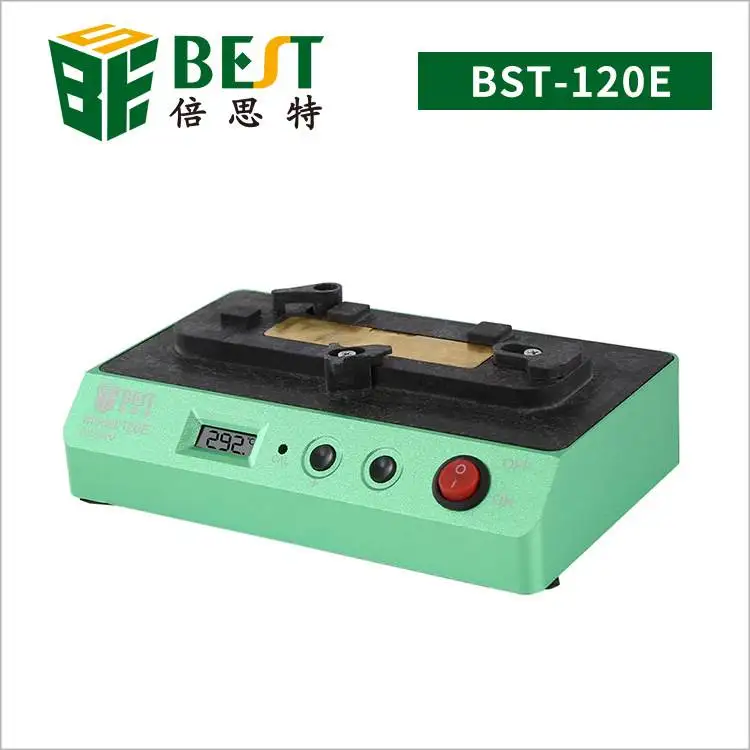 

BEST 120E Mini Welding Heating Table for Demolition of CPU BGA Motherboard Chip of the iPhone IPX Free Shipping