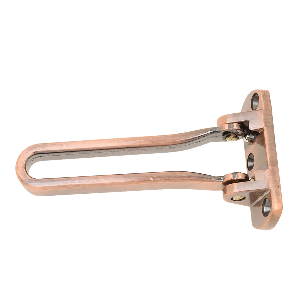 Hot Sale Security Open Type Anti-Theft Door Fastener Button Chain Safe-Guard Copper Adopting One-time Molding Technology