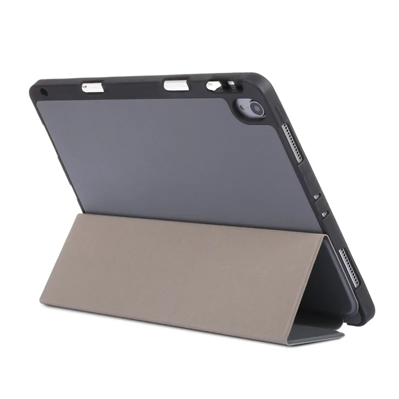 Чехол Funda для iPad Pro 11 с держателем для карандашей, умный кожаный тройной бумажник из искусственной кожи+ мягкая задняя крышка из ТПУ для нового iPad Pro 11 дюймов