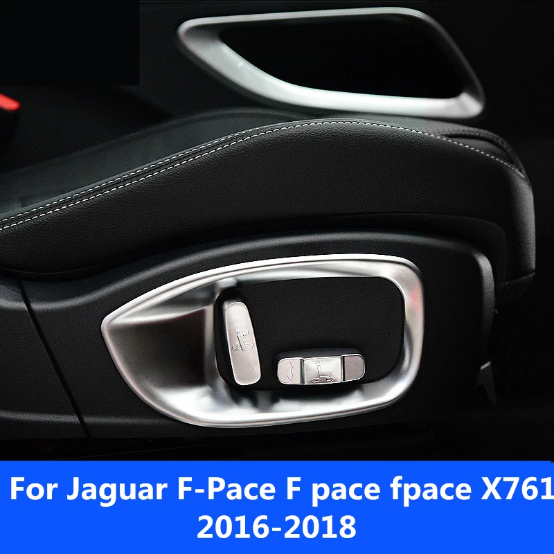 

Plastic seat adjustment switch button knob decoratio Interior decoration For Jaguar F-Pace F pace fpace X761 2016-2018