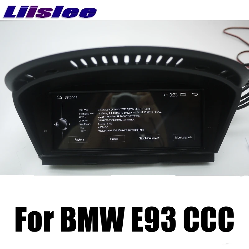 Best For BMW 3 Series E93 2004~2010 Liislee CCC Style Car Multimedia GPS Map Audio Media Radio Stereo Navigation Player NAVI 7