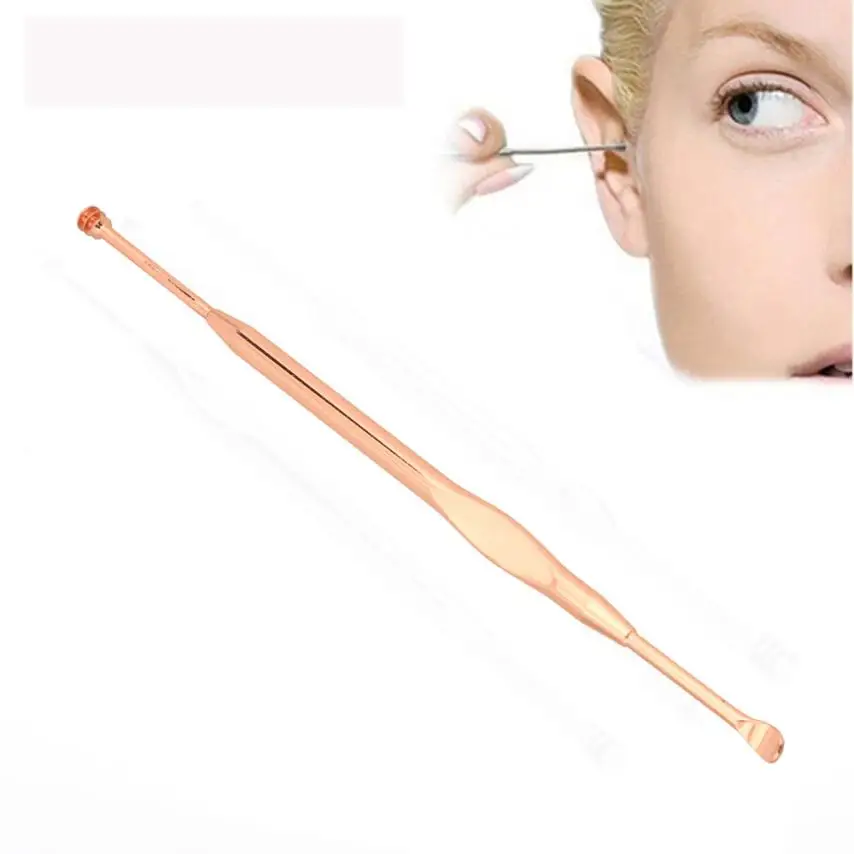 1pc Stainless Steel Ear Pick dig ear spoon dirt Remover Cleaning Tool
