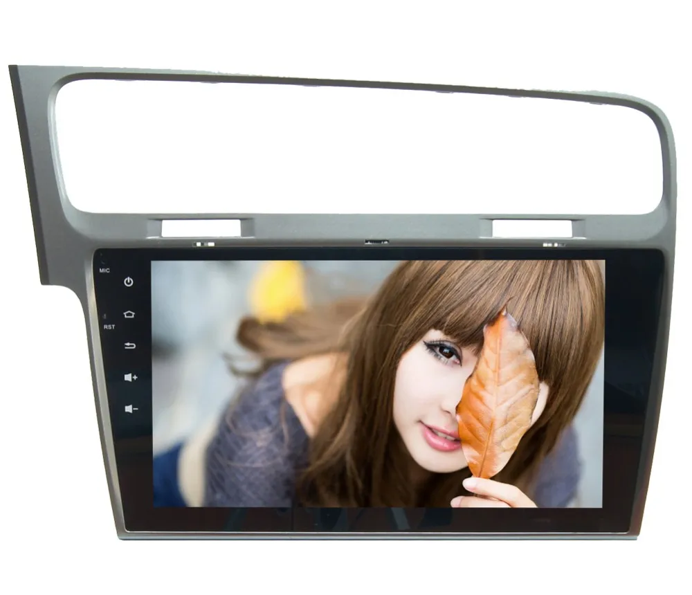 Clearance 10.1" HD 1024*600 Android 6.0  Car DVD Radio GPS Stereo Navigation Player for VW Golf 7 2013 2014 2015 2016 GPS Radio 4G WIFI BT 0