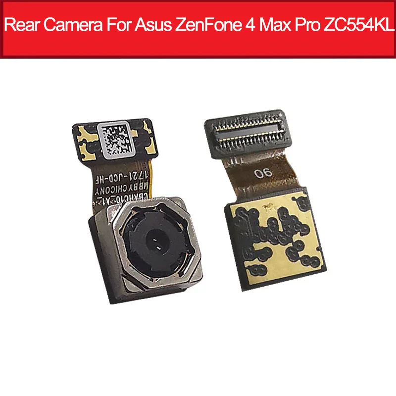 

Genuine Rear Main Camera For Asus ZenFone 4 Max Pro ZC554KL Big Back Camera Module Flex Cable Replacement Parts High Quality