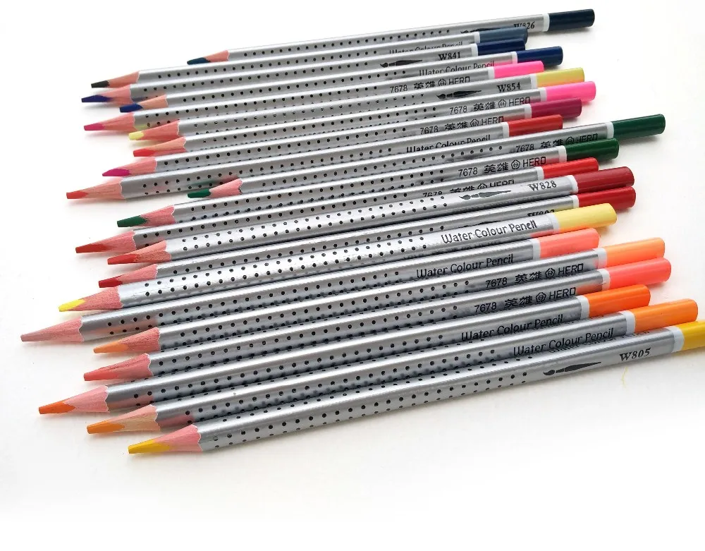 Hero Water Soluble Color pencils 72-6