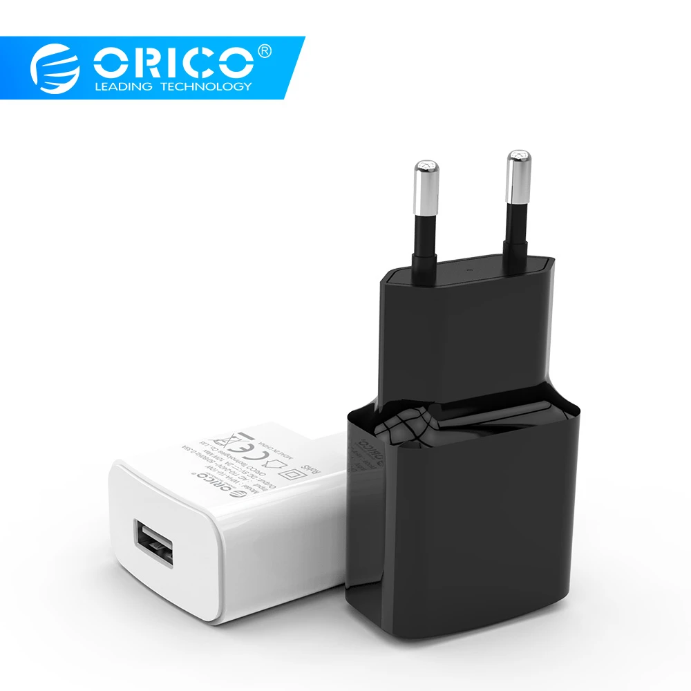 

ORICO WHA USB Charger 2A 1A Travel Wall Charger Adapter 5W 10W Portable Smart Mobile Phone Charger EU Plug