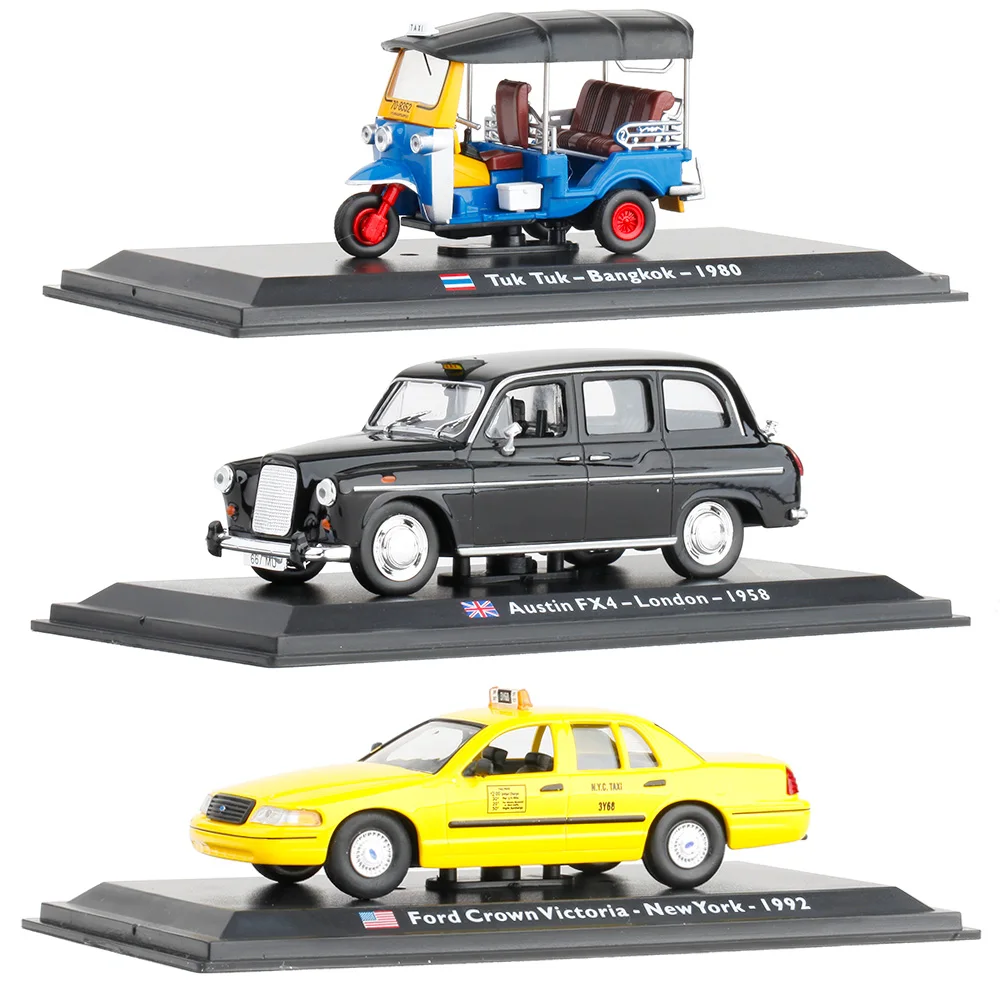 Ретро такси allloy в масштабе 1:43 коллекционные модели автомобилей всемирные Ford Renault