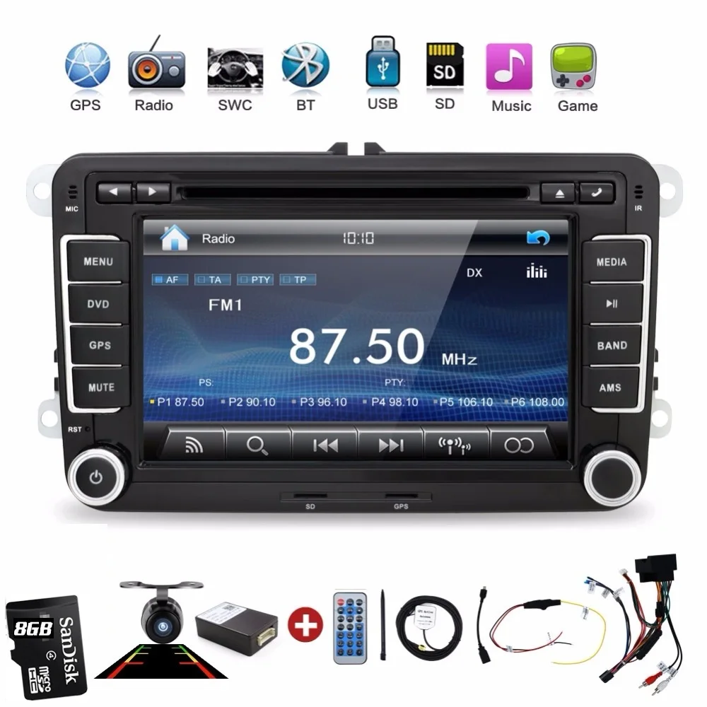 imágenes para 2 Din Reproductor de Dvd Del Coche Pc Pantalla de Vídeo Estéreo Multimedia de Navegación Gps Para VW/Volkswagen Passat/POLO/GOLF/Skoda/Seat/sharan/jetta imágenes para 2 Din Reproductor de Dvd Del Coche Pc Pantalla de Vídeo Estéreo Multimedia de Navegación Gps Para VW/Volkswagen Passat/POLO/GOLF/Skoda/Seat/sharan/jetta