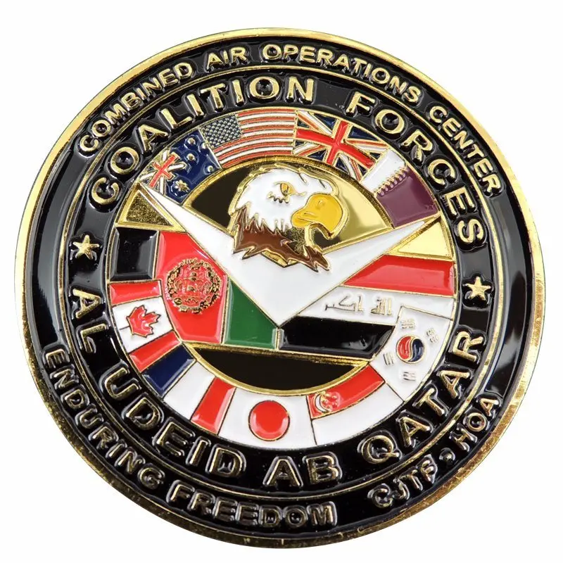 Custom Metal Forces Souvenir Challenge Coin for Collect hot sale USA