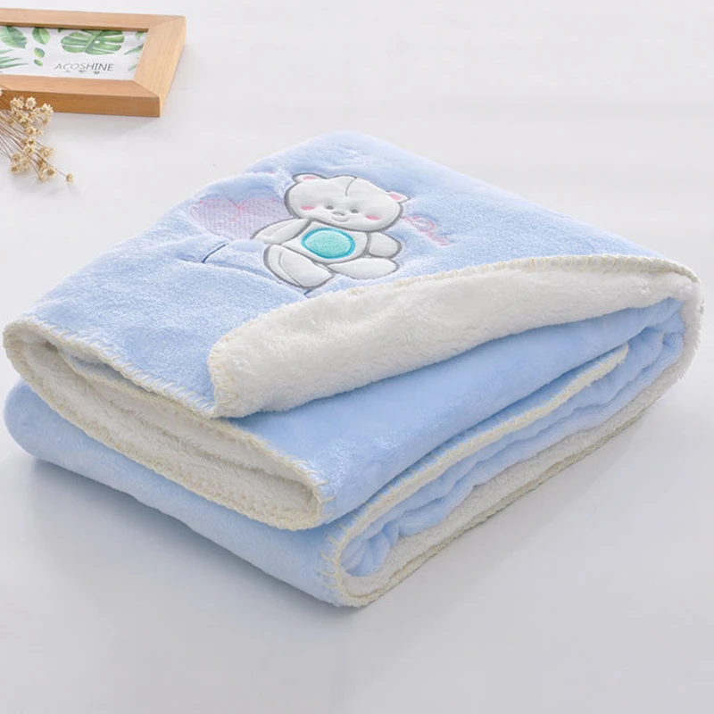 Детское одеяло для новорожденных Термальность мягкие Флисовое одеяло младенец пеленание животных Конверт коляска Обёрточная бумага для