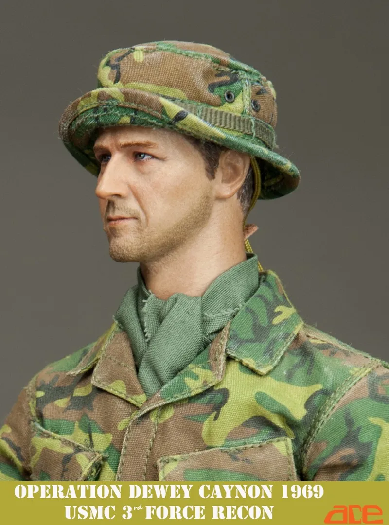 1/6 масштаб фигурка кукла операция Dewey Caynon 1969-USMC 3rd Force Recon Коллекционная 1" фигурка куклы пластмассовые игрушечные модели