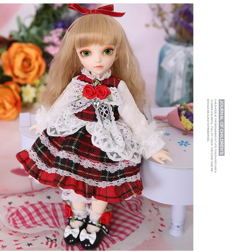 BJD одежда 1/6 Littlefee Shue Reni Chloe Bisou Ante Body BJD SD милое платье красивая кукла наряд OUENEIFS кукла аксессуары