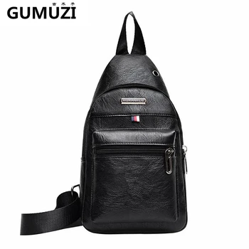 

Men's Crossbody Bags Men Chest Bag Designer Messenger bag Leather Shoulder Bags 2019 new Arrival Back Pack Travel Package