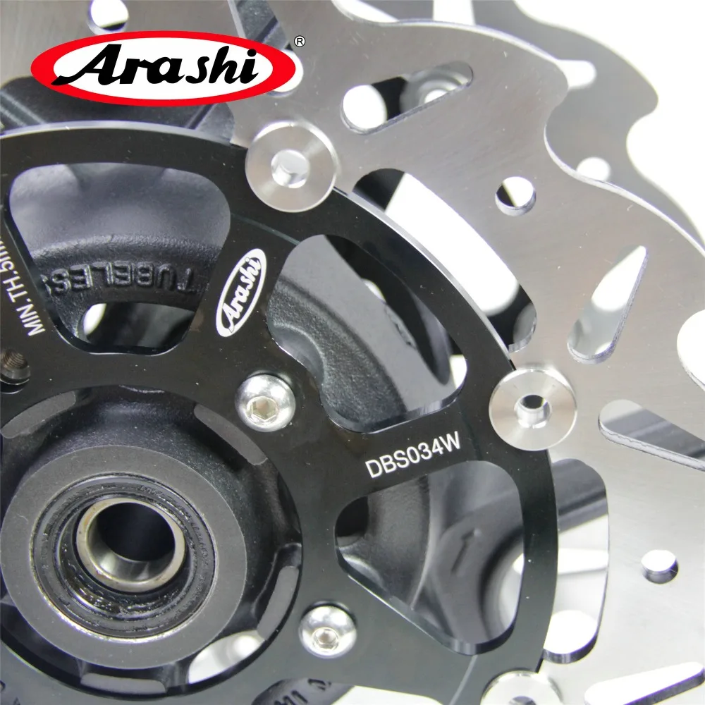 Arashi ER6N 09 12 передний обод колеса тормозной диск роторный для KAWASAKI ER 6R 6N 2009 2010 2011 2012