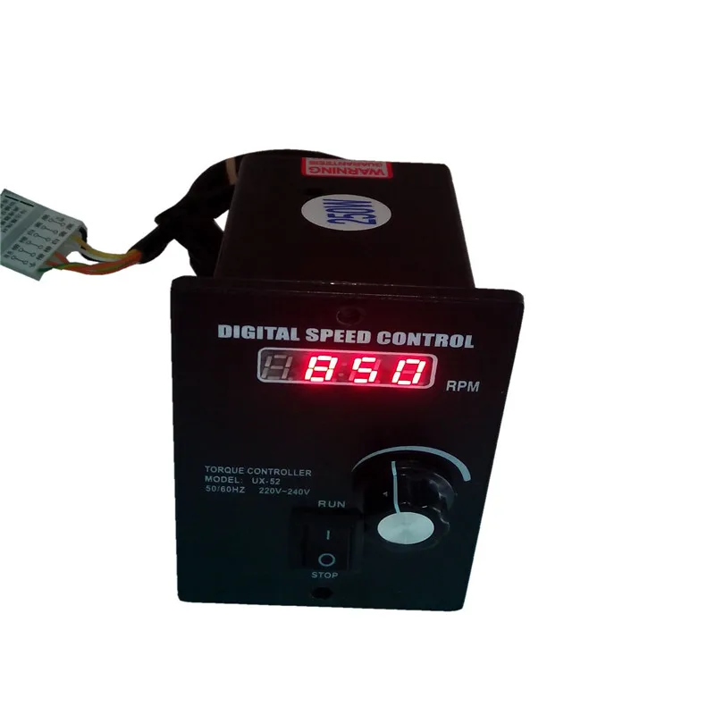 

Motor speed controller UX-52 digital display speed controller 220V6w25w120w250W400w motor controller