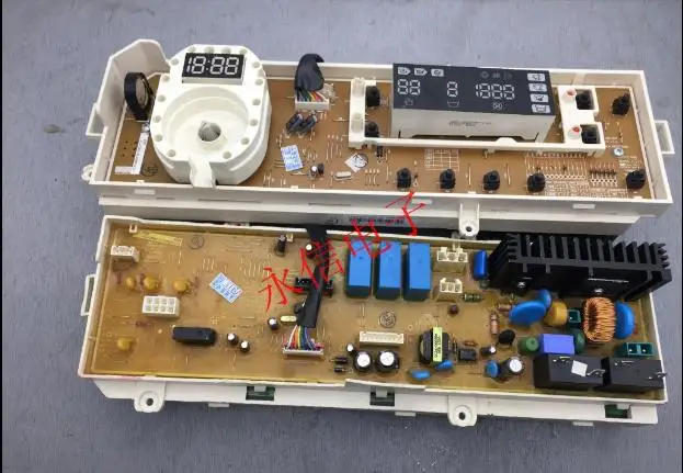 Б/у samsung барабанная материнская плата стиральной машины DC92-00651 плата питания