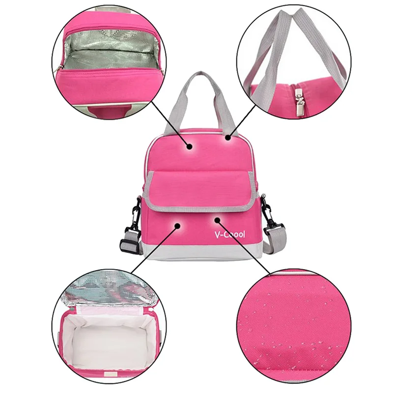 Baby Insulation Breast Milk Bag Double Layer Warmer Newborn Feeding Food Fresh Keep Cold Backpack Thermal Toddler Termica BB5122 (8)