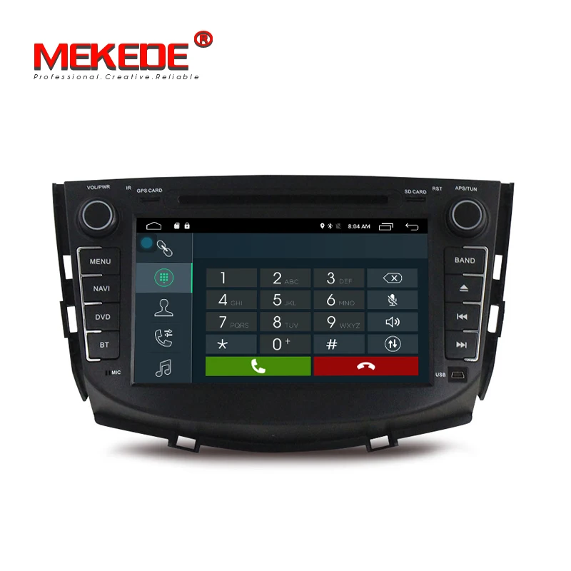 4G LTE 2G ram Android7.1 автомобильный мультимедийный плеер для Lifan X60 dvd gps Навигатор Радио BT