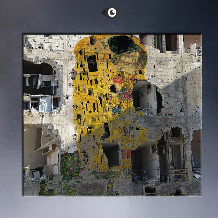 

tammam-azzam-freedom-graffiti-archival-print-edition-of-5-courtesy-of-the-artist-and-ayyam-gallery canvas print POP ART