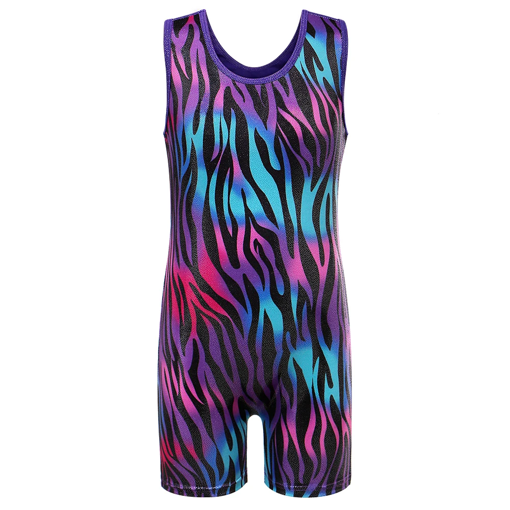 BAOHULU 2018 Summer Swimsuit Girls One Piece Swimwear Zebra Printed