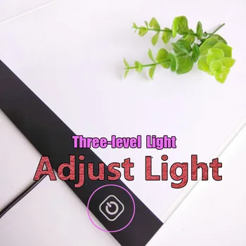 

Dimmable LED Light pad Diamond Painting tools Light box for Diamond embroidery Bright board Can adjust light Diamond mosaic tool