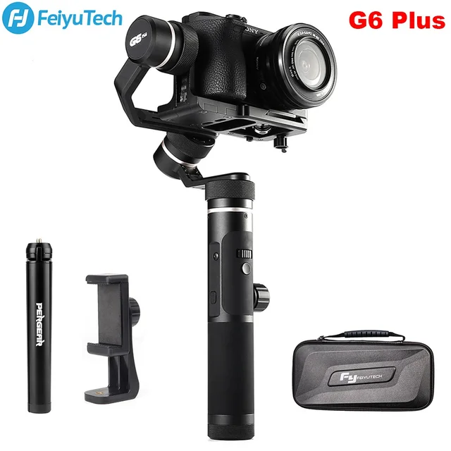 Feiyutech G6 Plus 3 Axis Handheld Gimbal Stabilizer for Gopro Hero