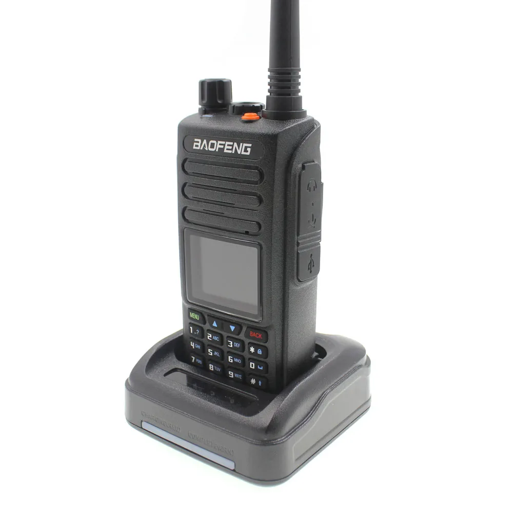 Baofeng DMR DM-1702 gps иди и болтай Walkie Talkie VHF UHF 136-174& 400-470 МГц Dual Band Dual Time slot уровня 1 и 2 цифровое радио DM1702