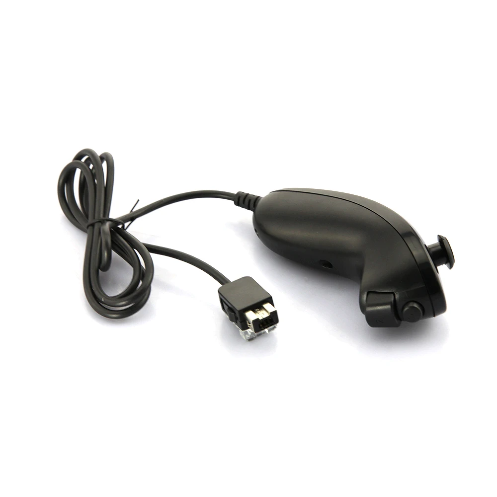 Ceny Nowy bezprzewodowy zdalny gamepad 2 w 1 dla Wii i Wii U wbudowany Motion Plus Nintend Nunchuck Controle Joystick Joypad