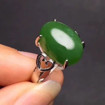 

Classic bridge deck male ring new arrival 925 silver inlay and Tian jiyu