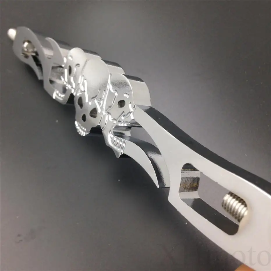 Запчасти для Мотоциклов Harley Davidson Softail FXDWG Dyna Wide Glide CHROME Skull Shift|shift linkage|dyna wide glidechrome