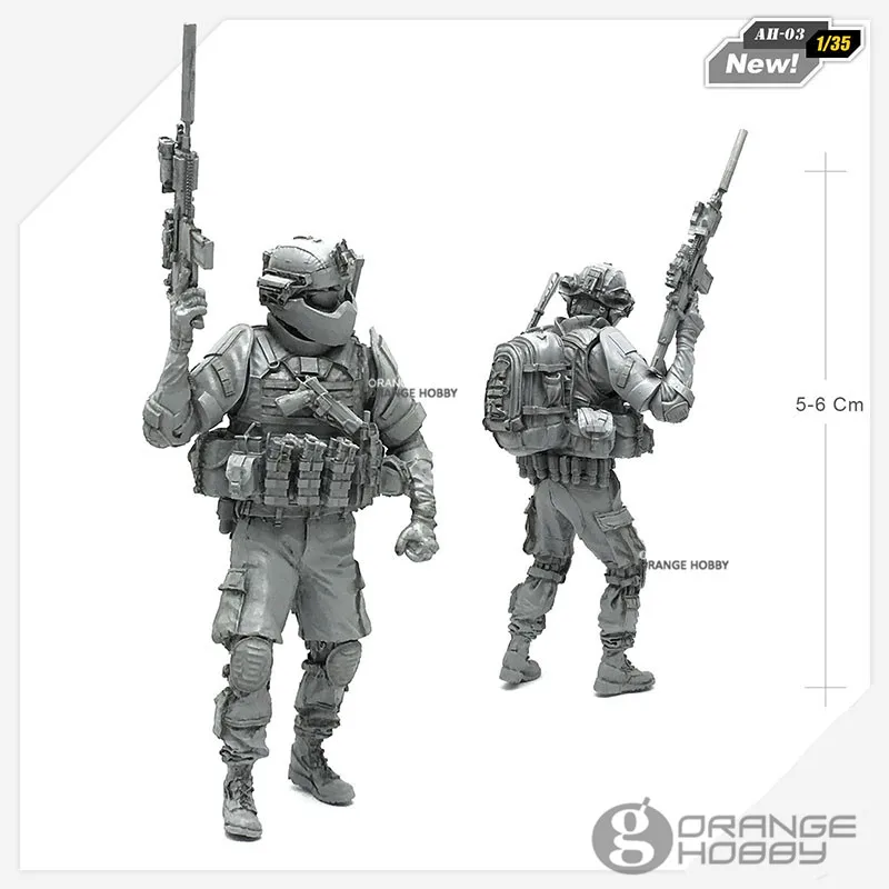 OHS YuFanModel 1/35 AH-01-07 AH серия Современная армия США спецназ сборка военные полимерные миниатюры модели строительные комплекты oh