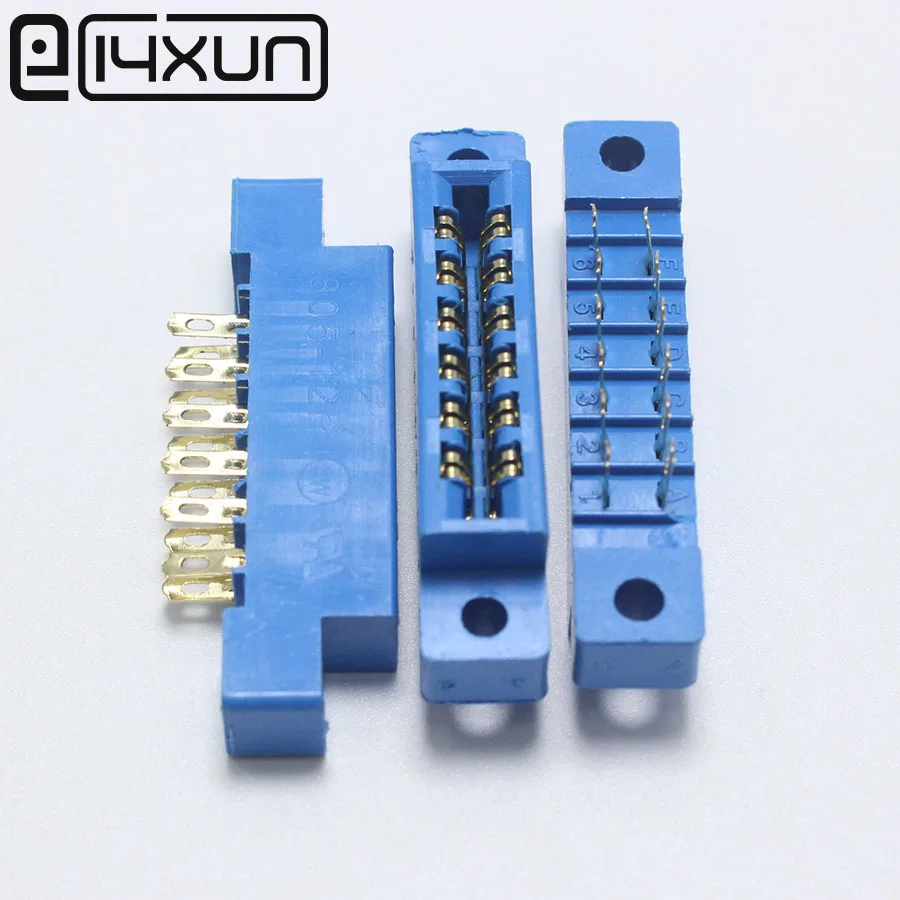 Sample,2pcs/Lot 805 Card Edge Connector 3.96mm Pitch 2x6 Row 12 Pin PCB